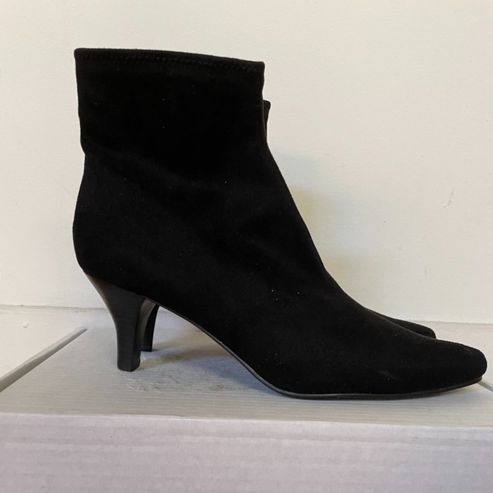 Women's Black Impo Nelia Stretch Bootie